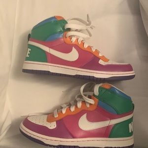 Nike Air Big High Dunk LE Womens Size 8.5 Basketball High Top Sneaker